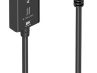 AISENS Cable Conversor Bidireccional USB-C A DISPLAYPORT 8K@60Hz, USB-C/M-DP/M, Negro, 1.8m