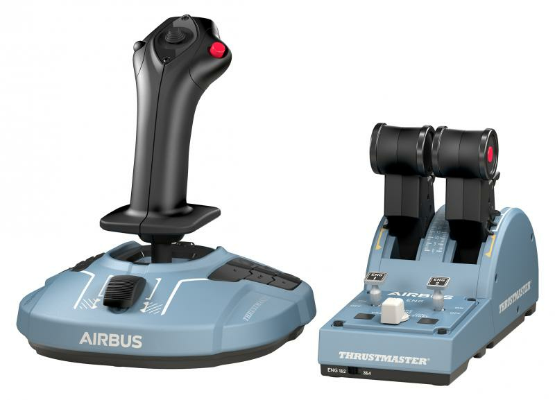 Thrustmaster TCA Officer Pack Airbus Edition Negro, Azul USB Simulador de Vuelo Analógico/Digital PC - Imagen 3
