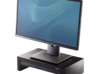 Fellowes Designer Suites 53,3 cm (21') Escritorio Negro, Perlado