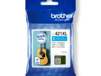 Brother LC-421XLC cartucho de tinta 1 pieza(s) Original Alto rendimiento (XL) Cian