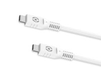 Celly USBCUSBCWH cable USB 1 m USB C 60 W Blanco