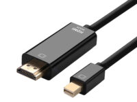 AISENS A125-0458 adaptador de cable de vídeo 3 m Mini DisplayPort HDMI Negro