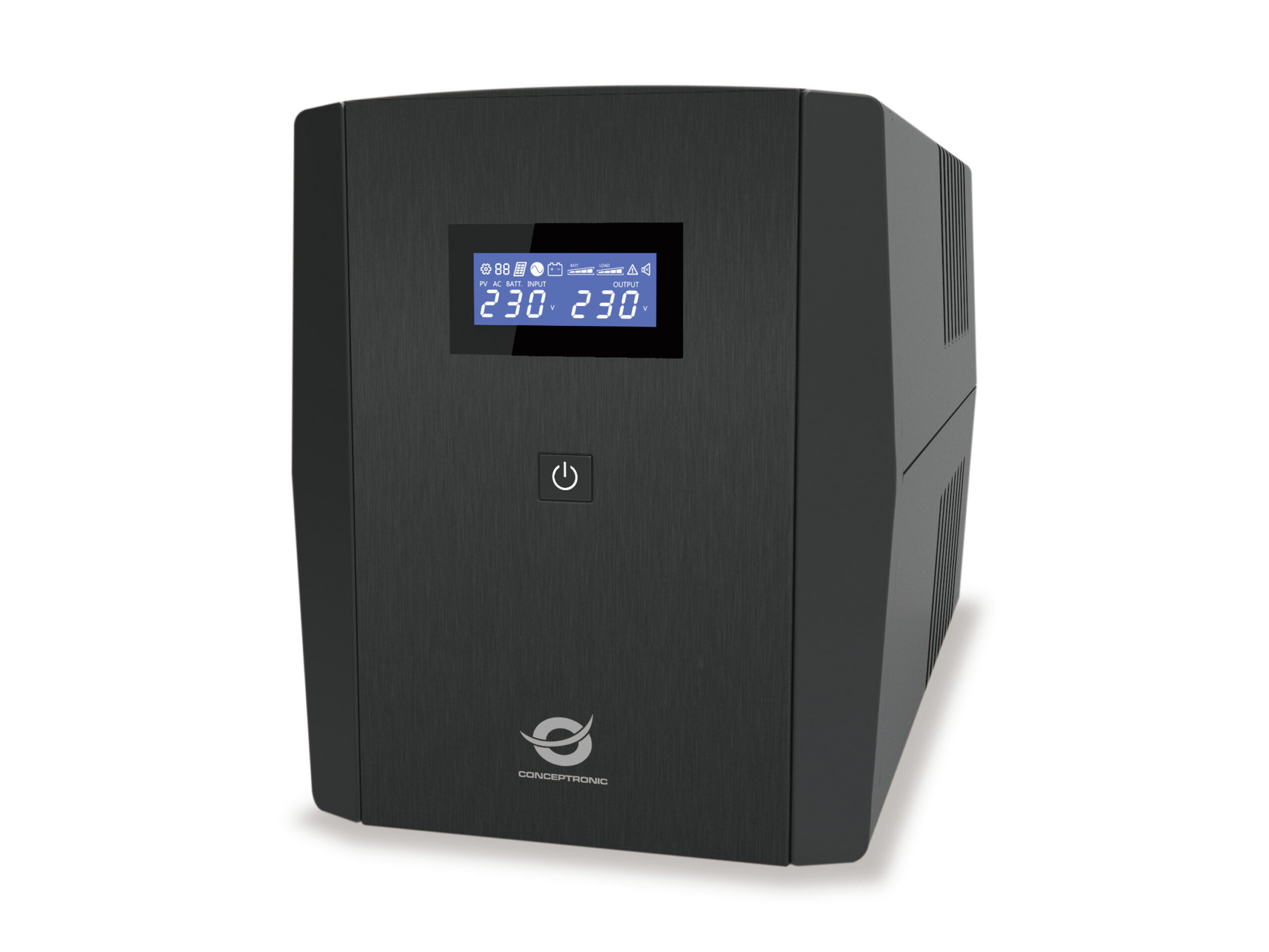 Conceptronic ZEUS03EM sistema de alimentación ininterrumpida (UPS) Línea interactiva 1,2 kVA 720 W 5 salidas AC