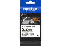 Brother HSE-211E cinta para impresora de etiquetas Negro sobre blanco