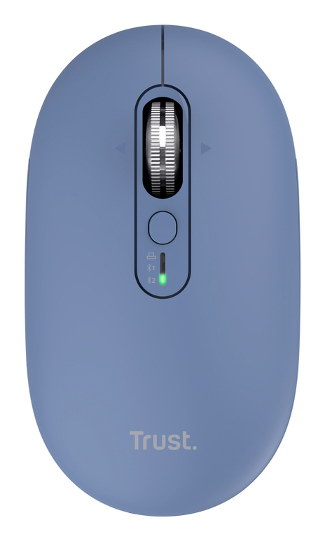 Trust Seron Slim Multi ratón Oficina Ambidextro RF Wireless + Bluetooth Óptico 3200 DPI