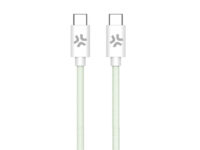 Celly USBCUSBCCOTTGN cable USB 1,5 m USB C 60 W Verde, Blanco