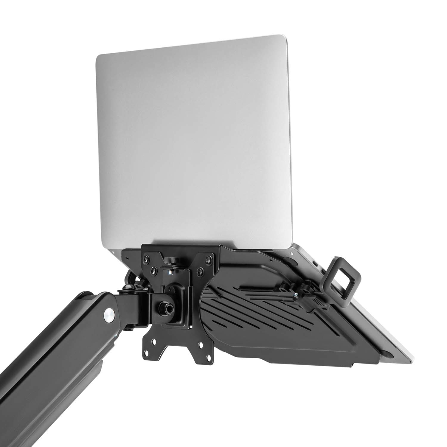 AISENS Soporte Universal para Portátil de 12-17 para el Montaje en un Soporte de Monitor, Negro - Imagen 3
