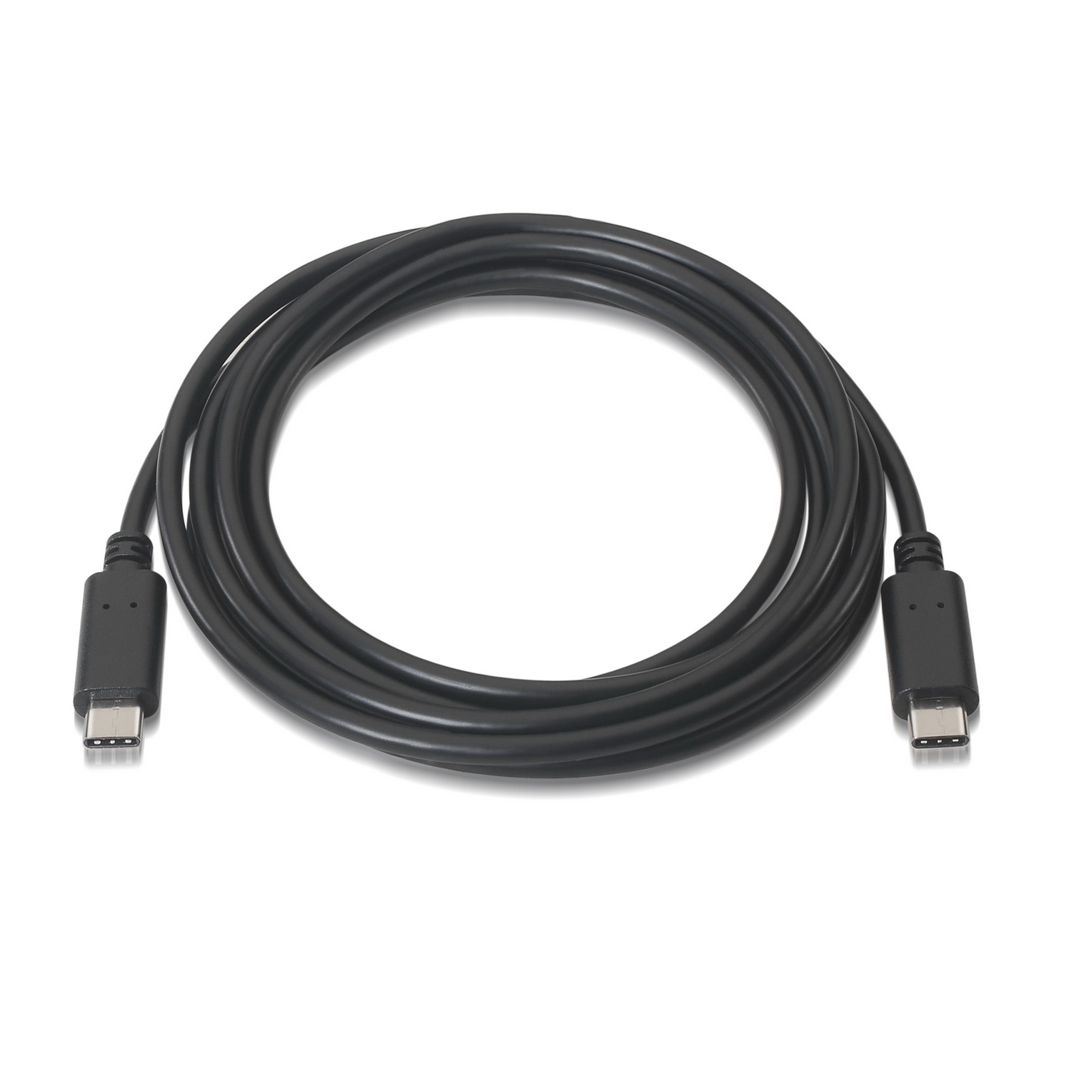 AISENS A107-0055 cable USB USB 2.0 0,5 m USB C Negro - Imagen 2