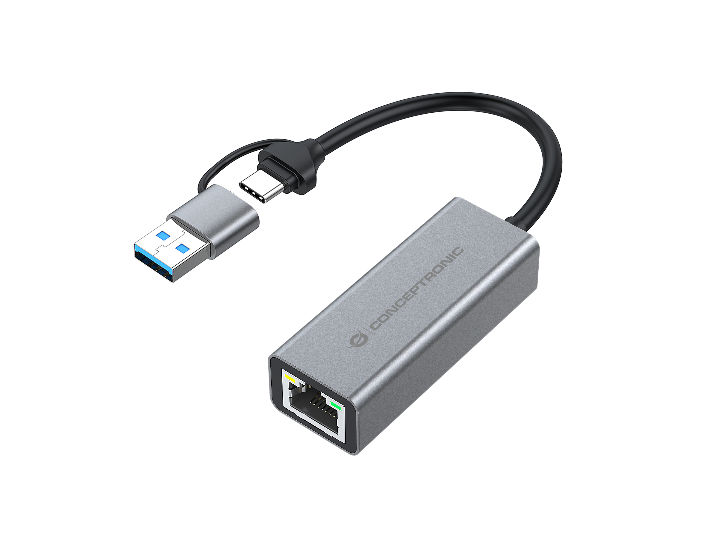 Conceptronic ABBY08G adaptador y tarjeta de red Ethernet 5000 Mbit/s