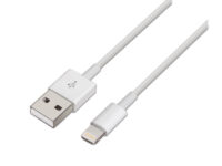 AISENS A102-0035 cable de conector Lightning 1 m Blanco