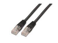 AISENS A133-0202 cable de red Negro 0,5 m Cat5e U/UTP (UTP)