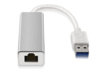 AISENS A106-0049 cambiador de género para cable RJ-45 USB 2.0 Type-A Plata, Blanco