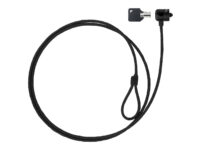 TooQ Cable de Seguridad con Llave para Portátiles 1.5 metros, Gris Oscuro