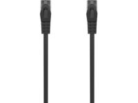 AISENS Cable de Red Latiguillo RJ45 LSZH Cat.6A 500 Mhz UTP AWG24, Negro, 0.5M