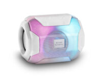 Mars Gaming MSBAXW, Altavoz Bluetooth RGB, Compacto,10W, USB/MicroSD/Radio, Blanco
