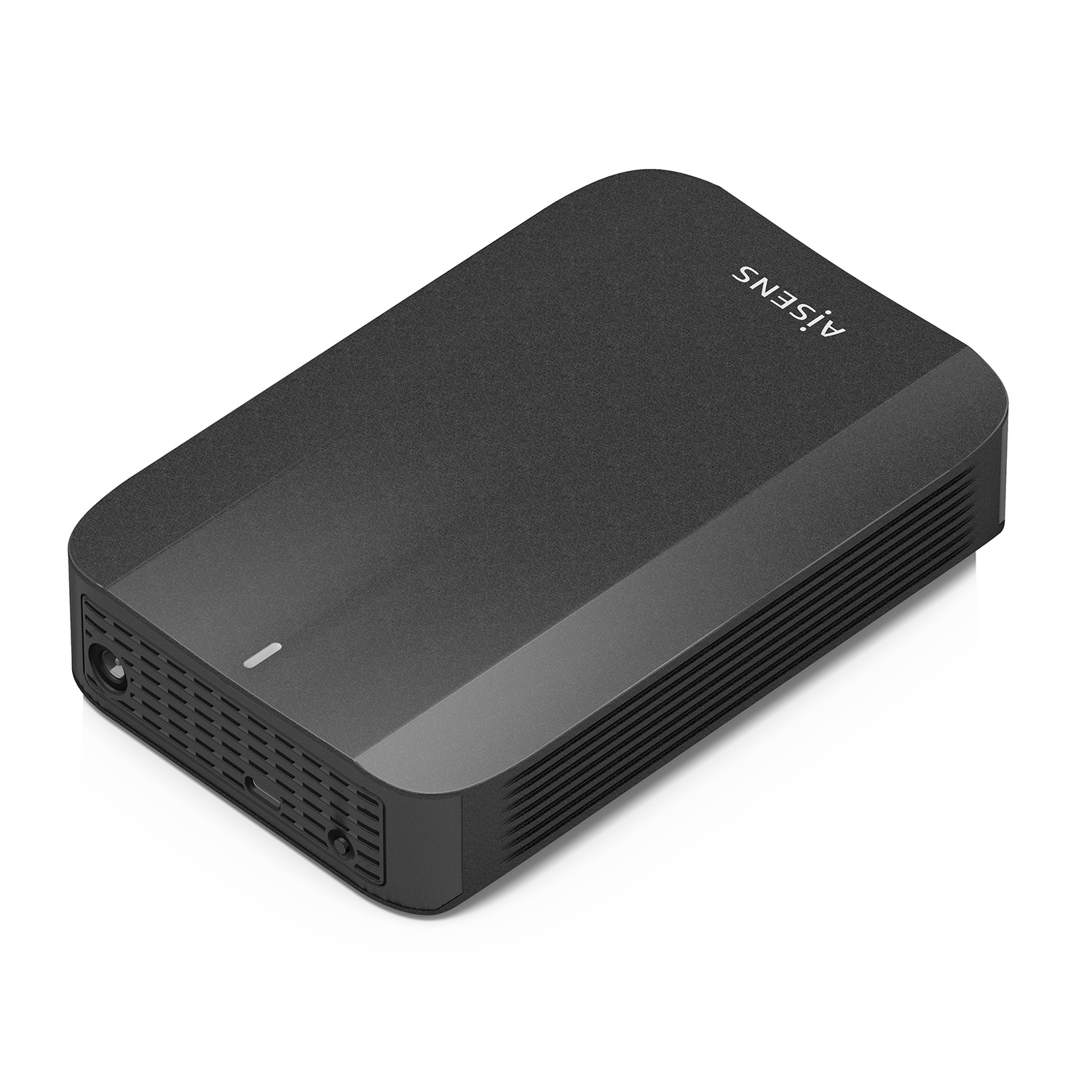 AISENS Caja Externa, 3,5'; SATA a USB-C USB3.1 GEN1, Negro - Imagen 2