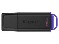 Kingston Technology DataTraveler 512GB Portátil USB 3.2 Gen 1 Exodia Negro + Violeta