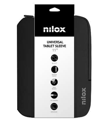 Nilox NXFS002 funda para tablet 27,9 cm (11') Negro - Imagen 2