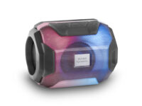 Mars Gaming MSBAX, Altavoz Bluetooth RGB, Compacto,10W, USB/MicroSD/Radio, Negro