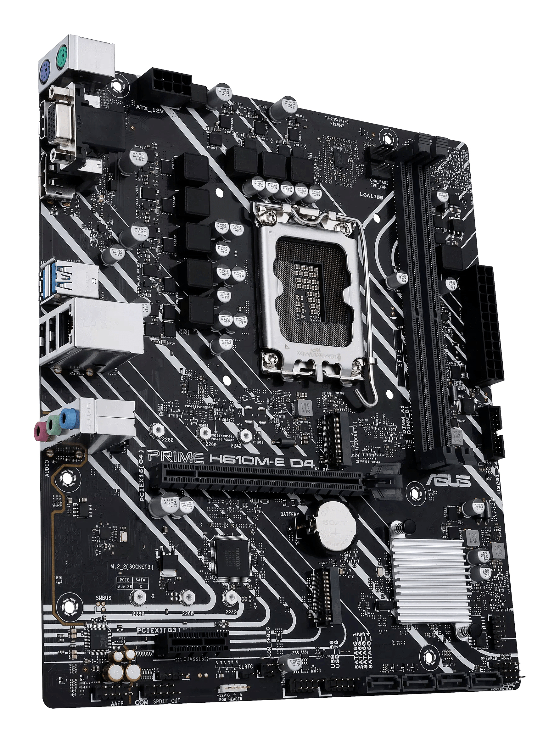 ASUS PRIME H610M-E D4-CSM Intel H610 LGA 1700 micro ATX