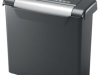 Rexel Momentum S206 triturador de papel Corte en tiras 72 dB Negro, Gris