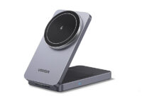 Ugreen W528 Auriculares, Smartphone Gris Corriente alterna Cargador inalámbrico Interior