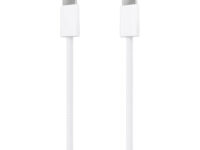 AISENS Cable USB 2.0 3A 60W Apple, tipo USB-C/M-USB-C/M, Blanco, 2.0m