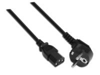 AISENS A132-0170 cable de transmisión Negro 10 m CEE7/7 C13 acoplador