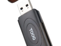 TooQ Lector de Tarjetas USB 3.0, 2 en 1, SD/TF, Negro