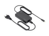AISENS Cargador De Sobremesa GaN 65W PD3.0 1xUSB-C 1.8m, Negro