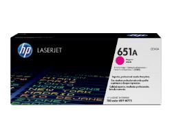 HP Cartucho de tóner original LaserJet 651A magenta
