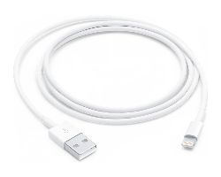 Cable Apple USB-A a Lightning 1m Blanco (MUQW3ZM/A)