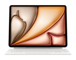 Teclado Apple Magic Keyboard con Trackpad iPad Air 13' Blanco (MDFW4Y/A)