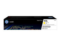 HP Cartucho de tóner Original Laser 117A amarillo