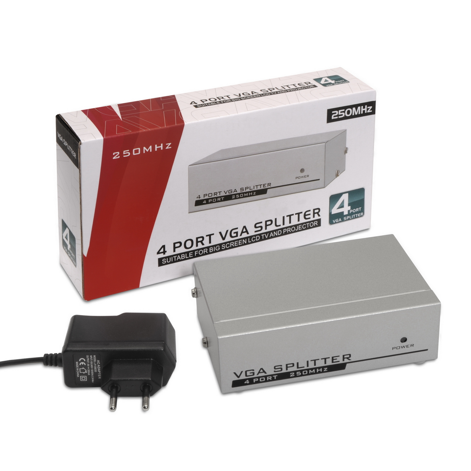 AISENS A116-0085 divisor de video VGA 4x VGA - Imagen 3