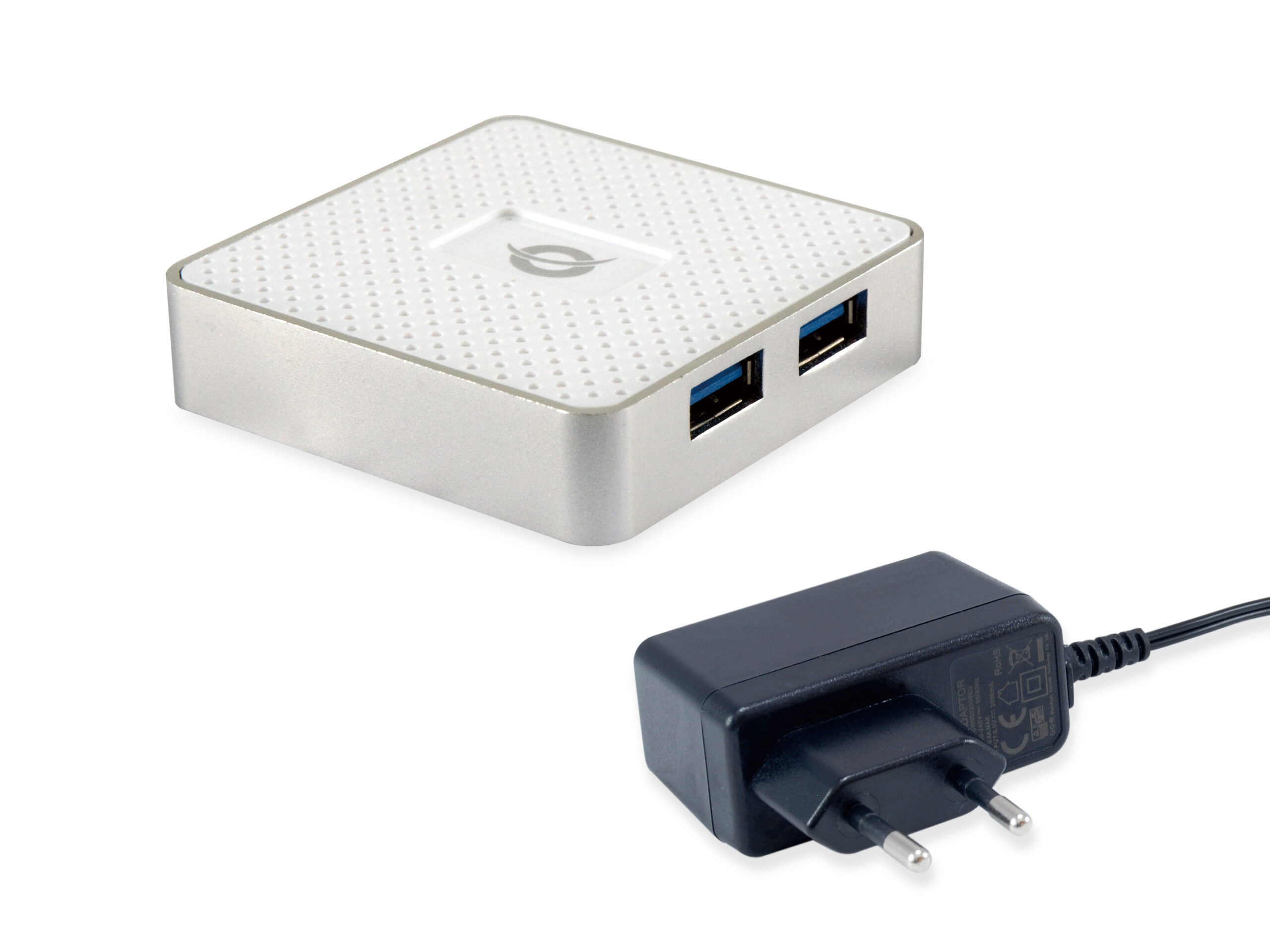 Conceptronic HUBBIES03W hub de interfaz USB 3.2 Gen 1 (3.1 Gen 1) Micro-B 5000 Mbit/s Blanco