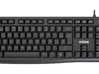 Nilox NXKBE000013 teclado Oficina USB Español Negro