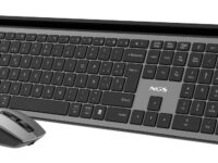 NGS ECLIPSE teclado Ratón incluido Hogar / Oficina RF Wireless + Bluetooth QWERTY Inglés Gris