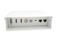 AISENS Caja de Conexiones VGA+JACK3.5+2xHDMI+1xUSB-C+1xUSB-B+2xRJ45 Cat.6A STP, Blanco