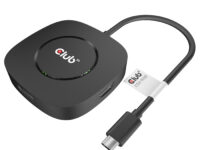 CLUB3D CSV-1550 base para portátil y replicador de puertos Alámbrico USB 3.2 Gen 1 (3.1 Gen 1) Type-C Negro