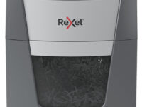 Rexel Optimum AutoFeed+ 130X triturador de papel Corte cruzado 55 dB 22 cm Negro, Plata