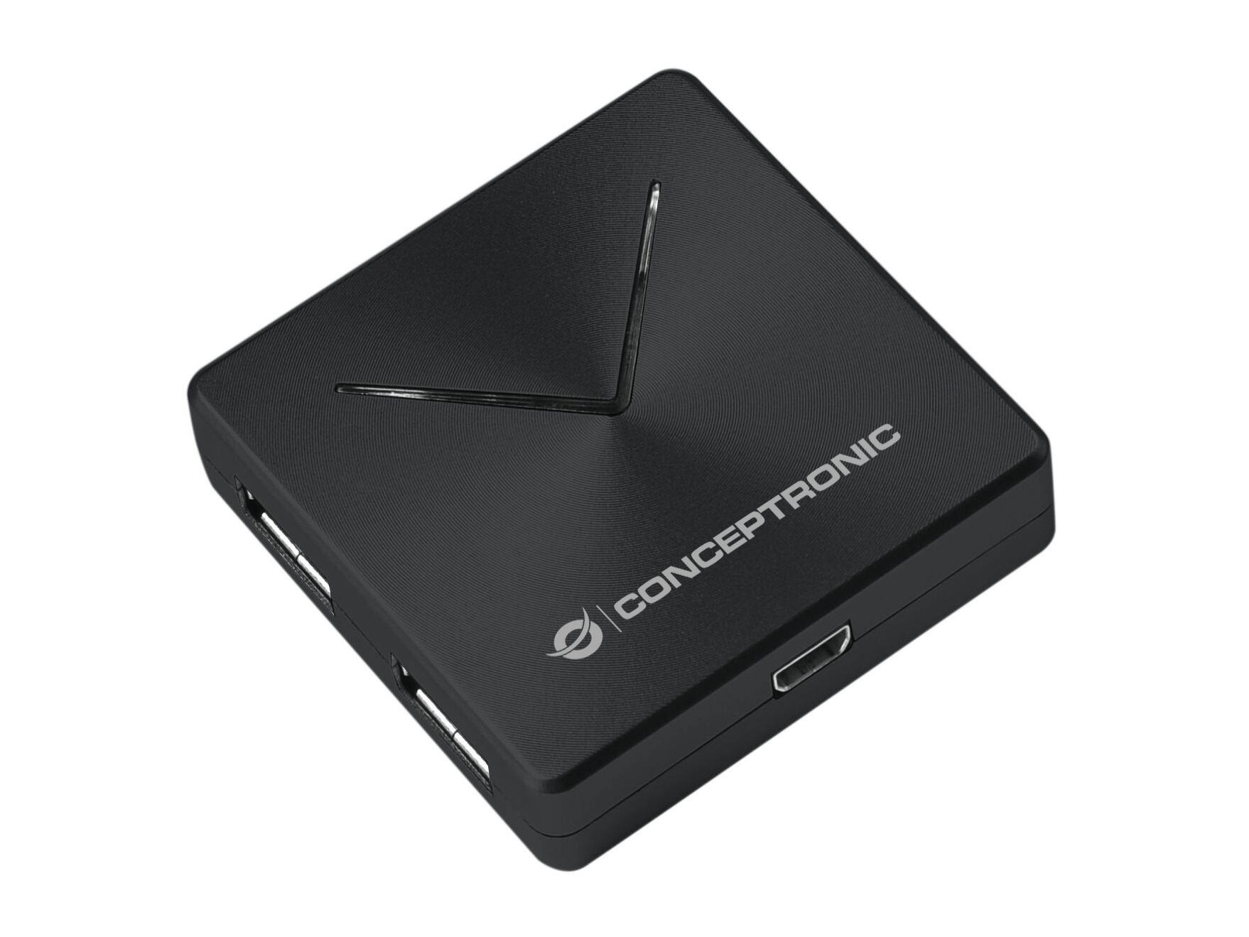 Conceptronic HUBBIES02B hub de interfaz USB 3.2 Gen 1 (3.1 Gen 1) Mini-B 5000 Mbit/s Negro - Imagen 3