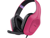 Trust GXT 415P Zirox Auriculares Alámbrico Diadema Juego Rosa