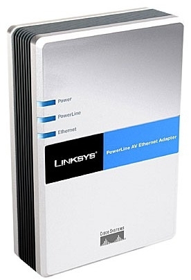 Linksys PowerLine AV Ethernet Adapter 200 Mbit/s