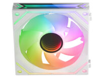 Mars Gaming MF-LINKFINITY Blanco, Ventilador Modular PWM 120mm, Sistema de Conexión LINKFINITY, Iluminación Infinity Mirror ARGB 360º, Ultra-silencioso 12dB