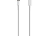 AISENS Cable USB 2.0 USB-C A Lightning PD 2A, Lightning/M-USB-C/M, Blanco, 0.5 m