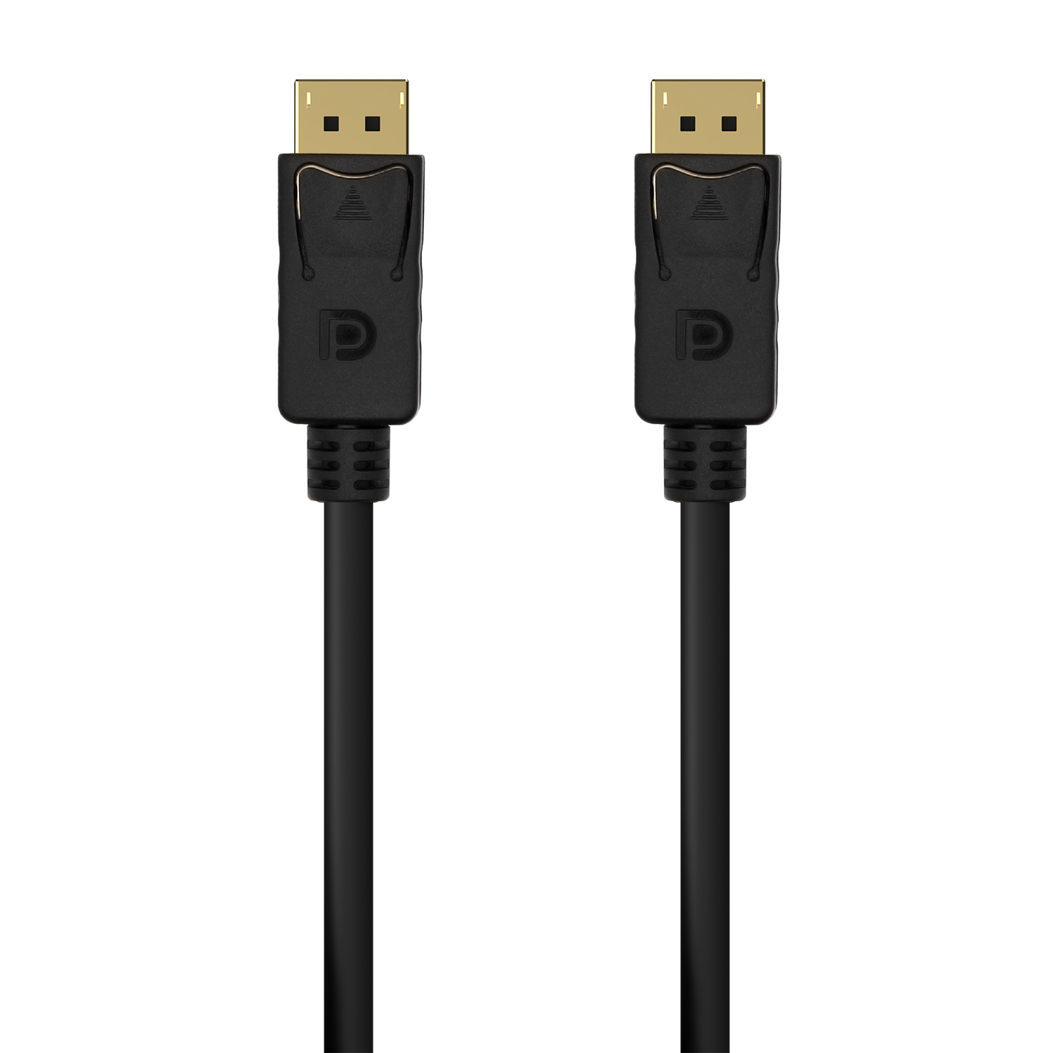 AISENS Cable DISPLAYPORT V1.2 4K@60Hz, DP/M-DP/M, Negro,1.5M