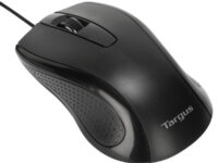 Targus AMU81AMGL ratón Oficina Ambidextro USB tipo A Óptico 1000 DPI