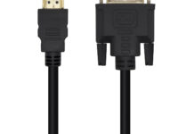 AISENS Cable DVI A HDMI, DVI 18+1/M-HDMI A/M, Negro, 3.0m