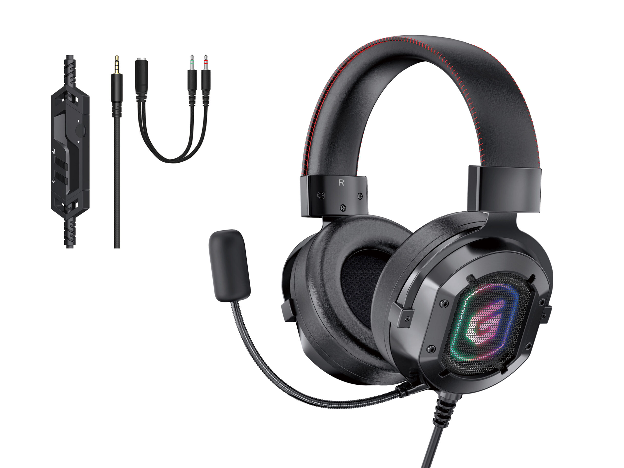 Conceptronic ATHAN03B auricular y casco Auriculares Alámbrico Diadema Juego Negro